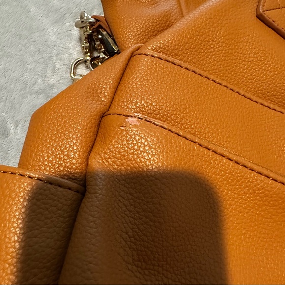 Lily Jade Caroline Diaper Bag Set GUC Brown - Picture 5 of 13